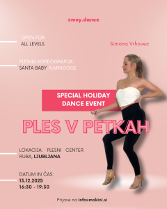 special holiday dance event_ples v petkah za ženske_dance in heels ljubljana moy.dance_barre_mooni_mokini
