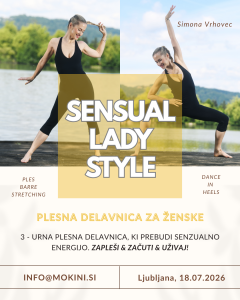 LADY SENSUAL_PLESNA DELAVNICA V PETKA ZA ŽENSKE